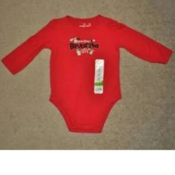 Girls 4 Pc Minnie Mouse Christmas Jumpsuit, Cardigan Sweater & 2 Tops 12 mths - Picture 4 of 7